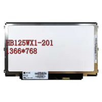 For Dell E7240 HP 820 G2 LCD Screen EDP 30Pin HB125WX1-100 HB125WX1-201 LP125WH2-TPB1 B125XTN01.0