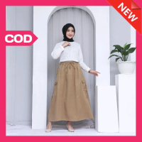 rok cargo twill combed/rok cargo tidak belah depan/rok cargo premium terkini