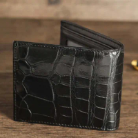 ourui true leather male Brief paragraph Men's wallet genuine leather men wallet wallet