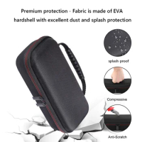 Hard Carrying Case Anti-scratch Handbag EVA Splashproof Hardshell Case Anti-Drop with Mesh Pocket for Anker SoundCore Motion 300