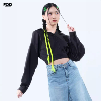 FOD Kemeja Wanita Shena Black