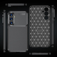 Sarung S24 FE, Tekstur Gentian Coques, Cangkang Telefon, Untuk Samsung Galaxy S24 FE, S 24 24FE FE S
