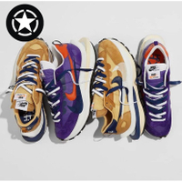 STAR🔹爆款 Sacai x Nike Vaporwaffle 藍紫卡其 DD1875-200 DD1875-500