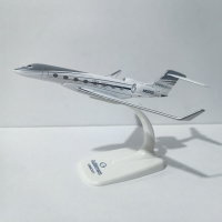 FCJASON TUTU Gulfstream G650 Aircraft Diecast 1/200 Scale Planes G650ER Airplane Model Plane Model D