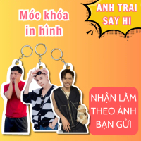 Móc khóa in ảnh theo yêu cầu, Anh Trai Say Hi: HIEUTHUHAI, Quang Hùng, Dương Domic, Hùng Huỳnh, Anh 
