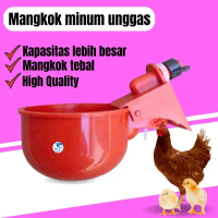 6PCS Cangkir Minum Ayam, Tempat Minum Otomatis, Tempat Pakan Ayam Plastik, Tempat Minum Unggas, Temp
