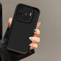 เคส Turbo, สำหรับ vivo iQOO Z9, เคสโทรศัพท์ Vivo V2352A, ฝาหลังป้องกันแบบนิ่มเคลือบด้าน, เหมาะสำหรับ