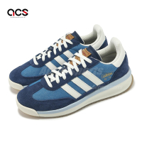 adidas 休閒鞋 SL 72 RTN 男鞋 女鞋 藍 白 麂皮 拼接 復古 情侶鞋 愛迪達 JI2506