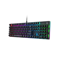 เกมมิ่งคีย์บอร์ด KM-G12 Gaming Mechanical Keyboard - Red Switches สีดำ