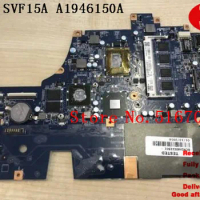 Working Tested Motherboard DA0GD6MB8E0 For Sony VAIO SVF15A SVF15A1M2ES SVF15AA1QM i5-3337U Motherboard A1946150A