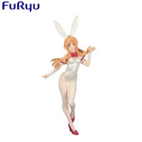 Original Genuine FuRyu BiCute Sword Art Online Alicization 30cm Asuna Yuuki Bunny Girl Anime Figure Toys For Kid Wholesale