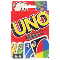 UNO 遊戲卡 標準版 正版授權/一盒入(特250) UNO卡-亞M03674