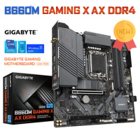 Intel B660 Gigabyte B660M GAMING X AX DDR4 Motherboard LGA 1700 Desktop board 12th gen CPU PCI-E 4.0 4400MHz 128gb Micro-ATX New