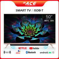 ACE 50" UHD Smart TV DE1L(Android 11, Netflix, Youtube, Chromecast, BT, ISDB, Soundbar,REMOTE Voice 