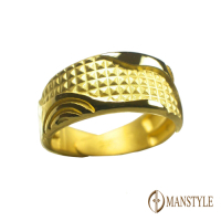 MANSTYLE 風雲 黃金戒指 (約3.80錢)