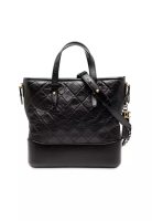 Chanel 二手香奈兒中型菱格紋小牛皮 Gabrielle 購物手提包