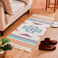 Brewsuniq Bohemian Style Floor Mat 60 x 130cm / Karpet Lantai Cantik Unik
