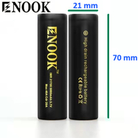 Enook 21700 5000mAh 40A Rechargeable 3.7V Battery (Ready stock)