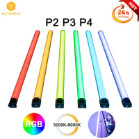 Handheld RGB Colorful Stick Light 43.7 inch 111CM Vectorgear LED Light Wand CRI 97+ 3200K-8000K Photography Studio Lamp P2 P3 P4