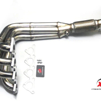 EXTRACTOR PROTON MITSUBISHI 4G91 4G92 4G93 DOHC SOHC 4-1 W/FLEX HOSE