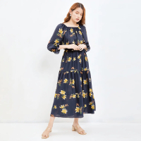 MIMO LABEL - Babydoll Long Flowers