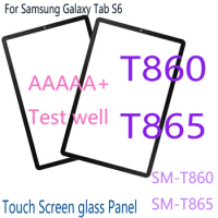 AAA+ 10.5’’ Glass For Samsung Galaxy Tab S6 T860 T865 SM-T860 SM-T865 Touch Screen Panel Front Outer LCD Glass Lens Replacement