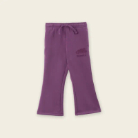 【Roots】Roots 小童- COZY COOPER喇叭褲型棉褲(紫色)