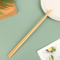 1Pair 2Colors 32cm Long Size Deep Fry Noodle Chopsticks Food Sticks Chinese Style Lengthen Hot Pot Wooden Cooking Chopsticks