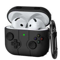 Earphone Case For Airpods 4 2024 Cute Cartoon 3D Gamepad Silicone Shockproof Box Cover For Airpods 1