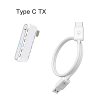 Type C Wireless Transmit Display Adapter USB-C To HDMI Extender Cable for IPhone15 DP-Alt Huawei Phone Laptop PC To TV Projector