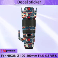 For NIKON Z 100-400mm F4.5-5.6 VR S Lens Sticker Protective Skin Decal Film Anti-Scratch Protector Coat Z100-400MM 100-400