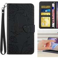 Flip Case For Xiaomi Poco X4 M4 M3 Pro X 4 NFC 5G Luxury 3D Butterfly Leather Funda For Poco F2 Pro M4 M5 M5S F3 F4 X3 GT Etui