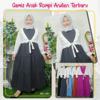GOGOFASHION 614 Gamis Anak Rompi Andien Model Baru