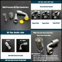 6~32mm Hose Barb Tail 1/4" 1/2"Inch BSP Female Thread Connector Joint Pipe Fitting High Pressure Hose Hydraulic Joint Crimp join