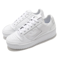 adidas 愛迪達 休閒鞋 Forum Bold 運動 女鞋 愛迪達 基本款 球鞋 全白 厚底 小白鞋(FY9042)