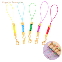 10Pcs Keychain Rope With Jump Ring Lanyard Lariat Strap Cord For DIY Keyring Pendant Crafts Jewelry Making Supplies