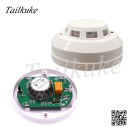 Wired Networked Home Ion Smoke Detector Alarm Factory Fire High Sensitive Fire Smoke Sensor