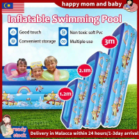 Hot Sale 3.8M/3M/2.1M/Inflatable Swimming Pool 3 Rings baby pool large inflatable pool Children's Sw