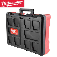 Milwaukee PACKOUT Sarung Alat Dengan Sisipan Boleh Disesuaikan 48-22-8450 Kotak Logam