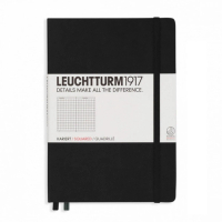【德國 LEUCHTTURM 燈塔】硬殼系列筆記本》A5 size / 方格