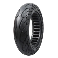 10*2.5 Electric Scooter Solid Tire For Ninebot MAX G30 Escooter Shock-absorbing Solid Tire Replacement Wheel Accessories