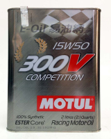 MOTUL 300V COMPETITION 15W50 雙酯 全合成機油 2L【最高點數22%點數回饋】