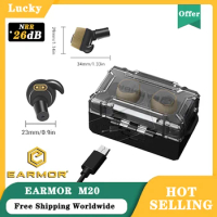 Earmor M20 MOD3 military tactical headset electronic noise-cancelling earbuds for shooting hearing protectors