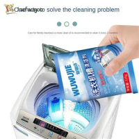 Washing Machine Cleaner For Washing Machine Detergent Scale Removal Cleaning Powder Effective 125g Laundry Tank Cleaner Cleaner