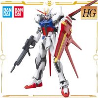 Bandai Gundam Model HG 1/144 GAT-X105+AQM/E-X01 AILE STRIKE GUNDAM Assembly Plastic Model Kit Action Toys Figures Gift