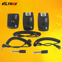 Viltrox FC-240 Wireless Studio Strobe Flash Trigger Camera Remote +2 Receivers for Canon 1300D 760D 750D 800D 100D 77D 60D 80D