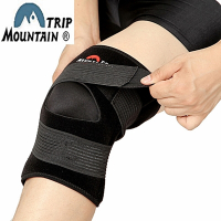 Mountain Trip 專業加強型護膝M715(二根金屬彈簧條和加強帶,中央開洞且有襯布)保護膝蓋