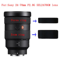 New original Zoom and Focus grip Rubber Ring repair parts For Sony FE 24-70mm F2.8 GM SEL2470GM Lens