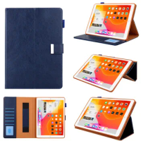 For iPad Mini 5 Case PU Leather Cover For Apple iPad Mini 4 Mini 3 Mini 2 Mini 1 With Hand Strap Tablet Stand Funda 7.9inch Case