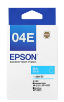 【下單享9%點數回饋】EPSON C13T04E250 藍色墨水匣 適用 WF-2831/XP-2101/XP-4101 列印張數200張